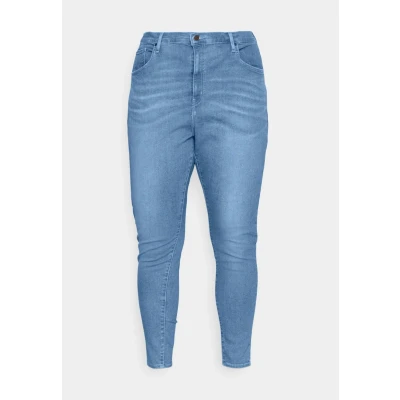 Image of Levi&#039;s Women&#039;s Plus Size Mile High Super Skinny Jeans, Dark Indigo Worn in, 22