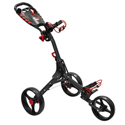 Image of EZE Glide Unisex Ezeglide Compact Black Trolley, Black, One Size UK
