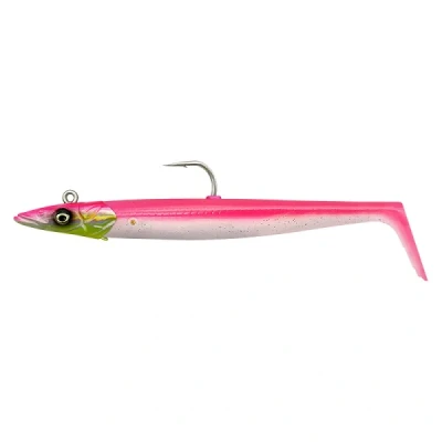 Image of Savage Gear Sandeel V2 Pink Pearl Silver 17,5cm 65g (2+1) Shad