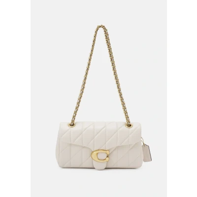 Image of Coach Quilted Tabby Shoulder BAG 26 WITH Chain Across body bag, Women&#039;s, Size: One Size, Chalk