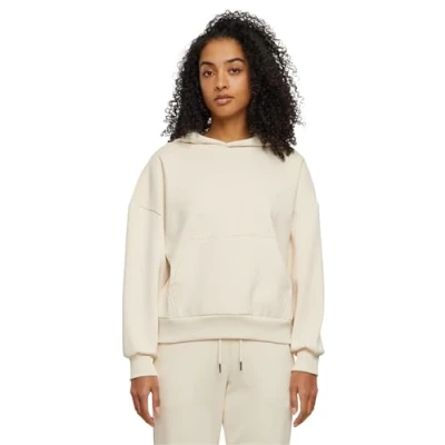 Image of Urban Classics Women&#039;s Ladies Cozy Oversized Hoody Hooded Sweatshirt, Whitesand., 5XL