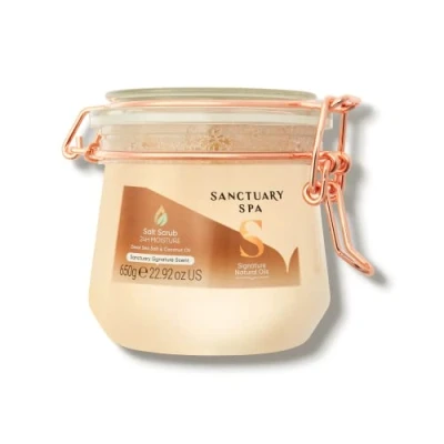 Image of Sanctuary Spa Signature Natural Oils Salt Scrub 650g