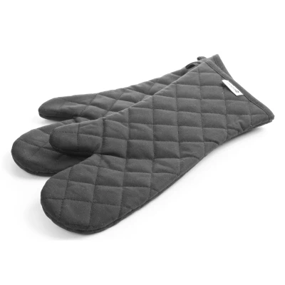 Image of Hendi Oven Gloves Grey 38 cm 2 Pieces