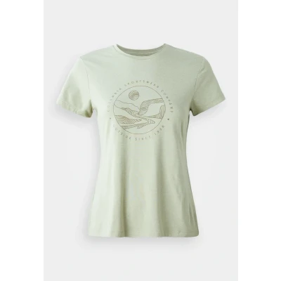 Image of Columbia RIDGE Graphic TEE Sports Tshirt, Women&#039;s, Size: Large, Safari