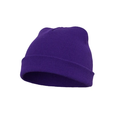 Image of Flexfit Yupoong Heavyweight Beanie, Women&#039;s, Size: One Size, Purple