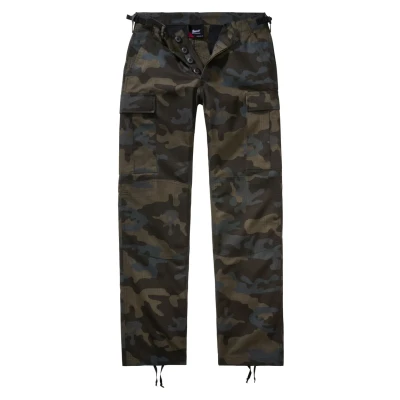 Image of Brandit BDU Ripstop Cargo trousers, Women&#039;s, Size: 28, Dark camouflage