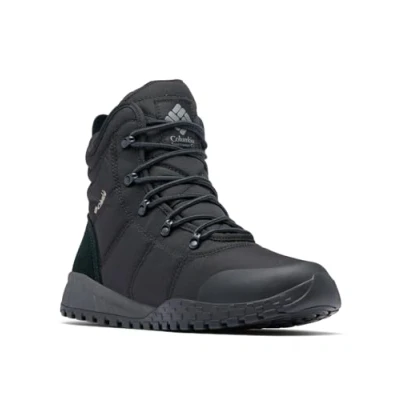Image of Columbia FAIRBANKS OMNIHEAT Hiking shoes black/titanium, Men&#039;s, Size: 12, Black/titanium Leather/synthetics