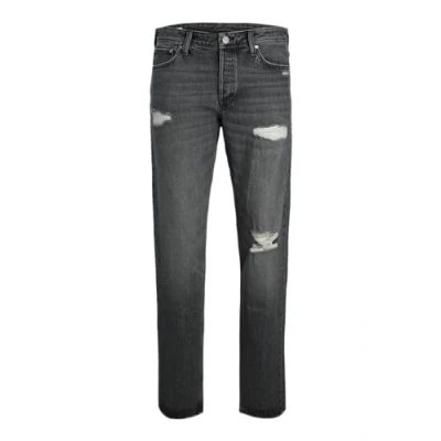 Image of Jack &amp; Jones Jjichris Jjoriginal Relaxed fit jeans, Men&#039;s, Size: 34x34, Black denim