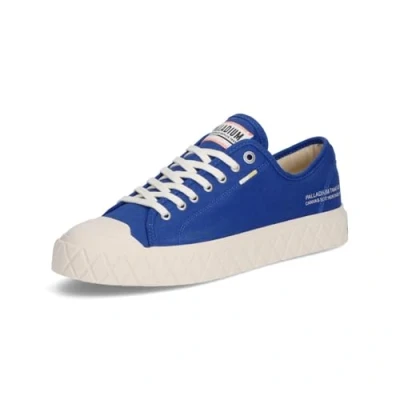 Image of Palladium ACE CVS ORG Trainers, Size: 11, Retro blue Textile