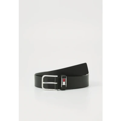 Image of Tommy Jeans Men&#039;s Fixed Belt, Black (Black), 115