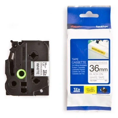 Image of TZ S261 Brother Tape 6mm 9mm 12mm 18mm 24mm 36mm P Touch