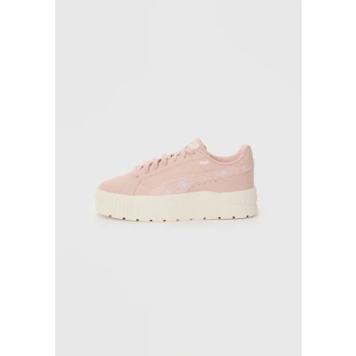 Image of Puma Women&#039;s Karmen Ii Crafted Flowers Sneaker, Rose Quartz White, 5.5 UK