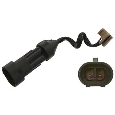 Image of Warning Contact, brake pad wear FEBI BILSTEIN 35493