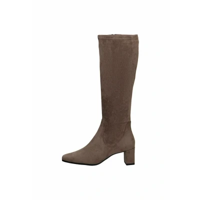 Image of CAPRICE Damen Hohe Stiefel mit Absatz Kniehoch Vegan, Braun (Cafe Stretch), 40 EU