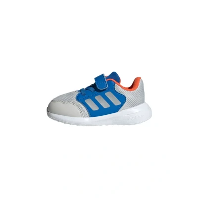 Image of adidas Performance Tensaur RUN 3.0 EL I Training shoe for kids, Size: 4K, Grey one silver metallic bright royal Textile/synthetics