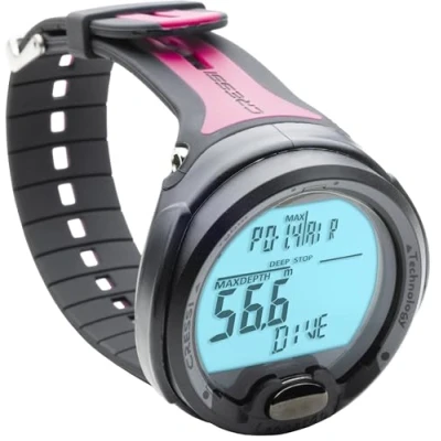Image of Cressi Leonardo Dive Computer Black/Pink