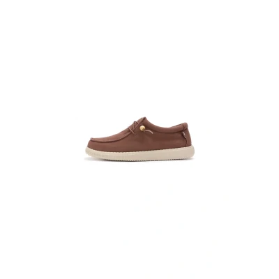 Image of WALK IN PITAS WP150 WALLABI Washed Men&#039;s Loafers Casual Boat Shoes Summer Sneakers and Comfortable for Men, orange (clay), 41 EU
