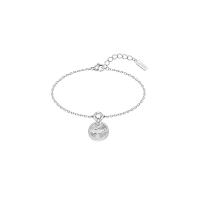 Image of Lacoste Memento Bracelet silvercoloured, Women&#039;s, Size: One Size, Silver coloured