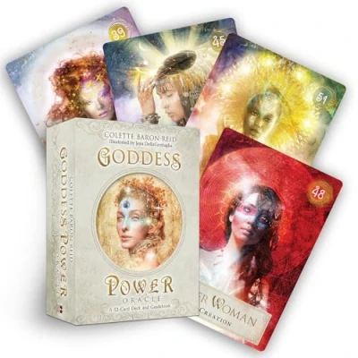 Image of Goddess Power Oracle (Standard Edition): A 52 Card Deck and Guidebook ― Love Cards for Healing, Inspiration Divination