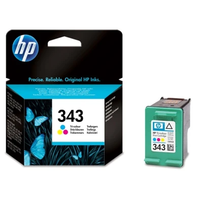 Image of HP C8766EE 343 Original Ink Cartridge, Tri color, Single Pack
