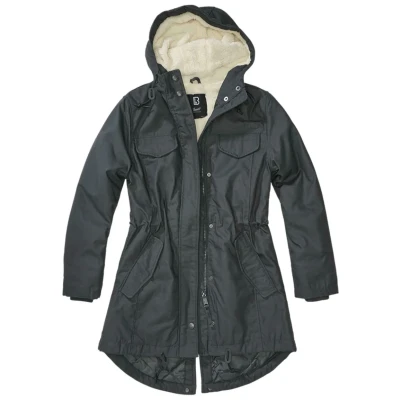 Image of Brandit Marsh LAKE Parka, Women&#039;s, Size: XL, Anthracite