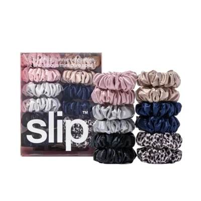 Image of Slip Silk Minnie Scrunchies Classic