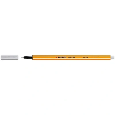 Image of STABILO Fineliner point 88 Pack of 1 Light Grey