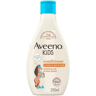 Image of Aveeno Kids Conditioner with Soothing Oat and Shea Butter 250ml