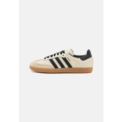 Image of adidas Originals Samba Trainers, Women&#039;s, Size: 10, Cream whitecore black sand strata Leather
