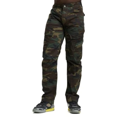 Image of Brandit Adven SLIM FIT Cargo trousers, Men&#039;s, Size: Large, Woodland