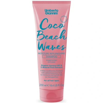 Image of Umberto Giannini Coco Beach Waves Shampoo 250ml