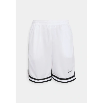 Image of Karl Kani Signature MESH Shorts Shorts, Men&#039;s, Size: XS, White