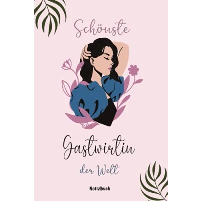 Image of Geschenk für die Beste Gastwirtin: A5 Notizbuch als eine Gastwirtin /punktiert Geschenke zum GeburtstagGeburtstagsgeschenk Kollegin