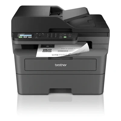 Image of Brother MFC L2800DW All in one Mono Laser Printer Print, copy, scan &amp; fax Automatic 2 sided print A4UK Plug