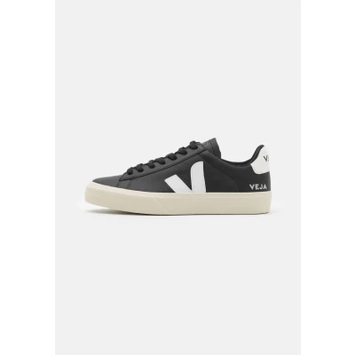 Image of Veja Campo Trainers, Women&#039;s, Size: 40, Black/white shoes
