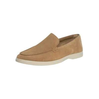 Image of Clarks Torford EASY Slipons, Men&#039;s, Size: 7, Dark sand Suede