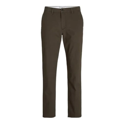Image of Jack &amp; Jones Junior Jpstmarco Jjdave Chinos for kids, Size: 14y, Wren