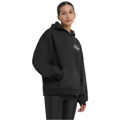 Image of Mister Tee LOST Flowers Hoodie, Women&#039;s, Size: 5XL, Black