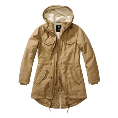 Image of Brandit Marsh LAKE Parka, Women&#039;s, Size: XL, Camel