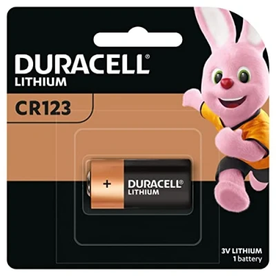 Image of Duracell lithium battery dl123 ultra 10581