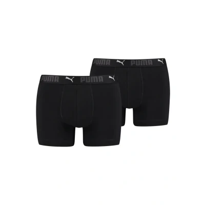 Image of PUMA Men&#039;s BOXER (pack of 2), Black, S