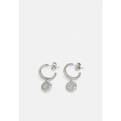 Image of Guess Women&#039;s Hoop Earrings with Pendants JUBE04596JWRHT U