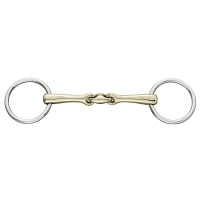Image of Sprenger KK Ultra double jointed bradoon loose ring 12mm sensogan