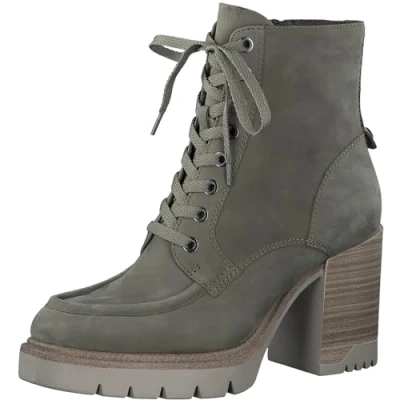 Image of Tamaris Women&#039;s Platform Ankle Boots, Touchit Footbed, Sage, 5 UK