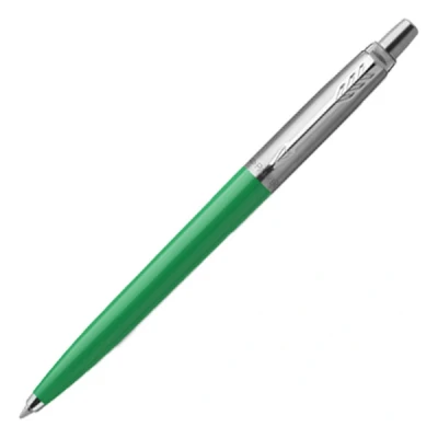 Image of Parker Jotter Originals Ballpoint Pen Classic Green Finish Medium Point Blue Ink