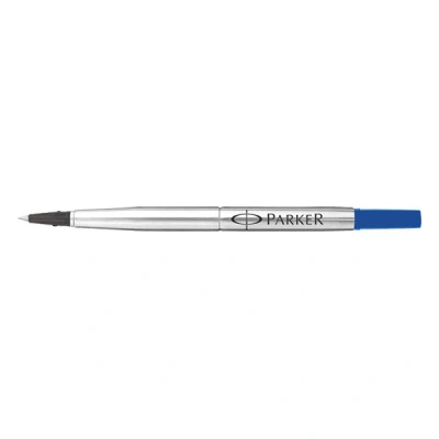 Image of Parker Rollerball Pen Refills Fine Point Blue QUINK Ink 12 Count