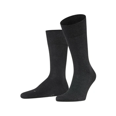 Image of Falke Sensitive London softtop suitable for diabetics Socks, Women&#039;s, Size: 6 8, Anthrazit