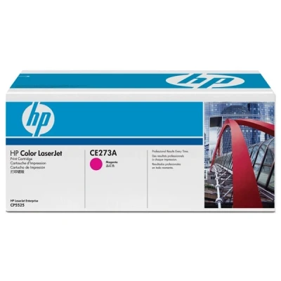 Image of HP CE273A 650A Original LaserJet Toner Cartridge, Magenta, Single Pack