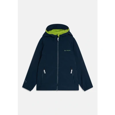 Image of Vaude KIDS Rondane Jacket IV Unisex Soft shell jacket, Size: 2y, Dark sea/green