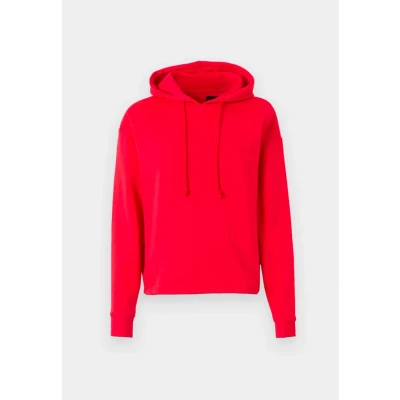 Image of Pieces Pcchilli Hoodie Hoodie, Women&#039;s, Size: XS, Red